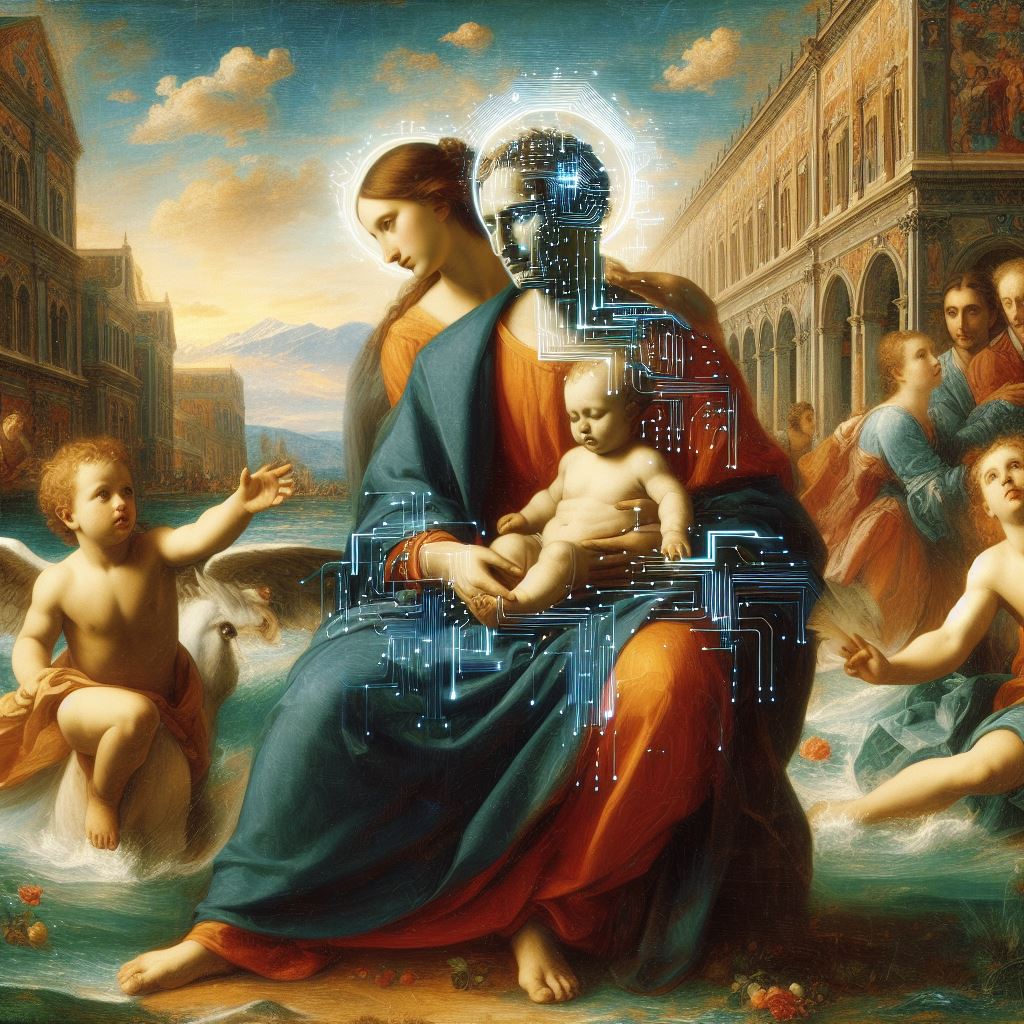 AI Analysis Reveals Anomaly in Raphael's Madonna della Rosa