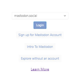 Mammoth For Mastodon