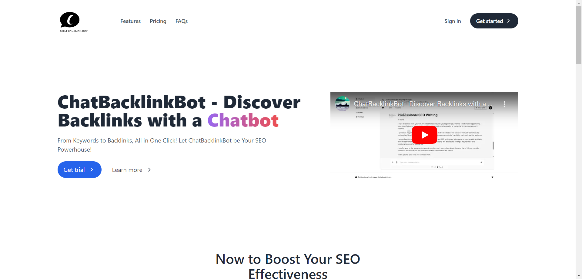 ChatBacklinkBot