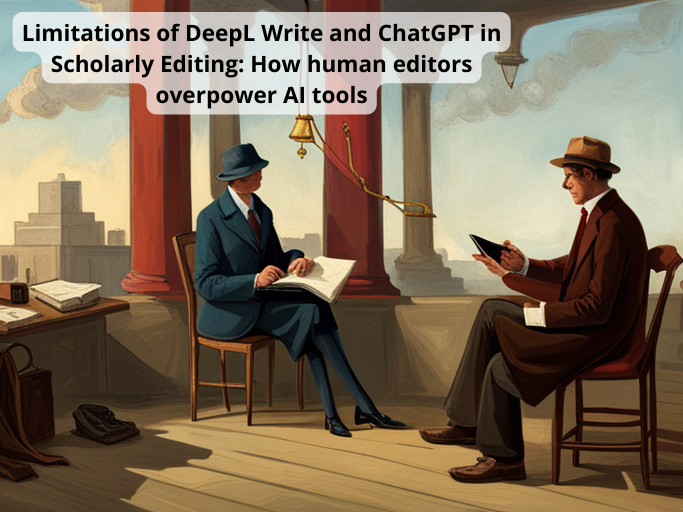 Limitations of DeepL Write and ChatGPT in Scholarly Editing: How human editors overpower AI tools