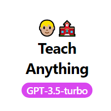 Teach Anything