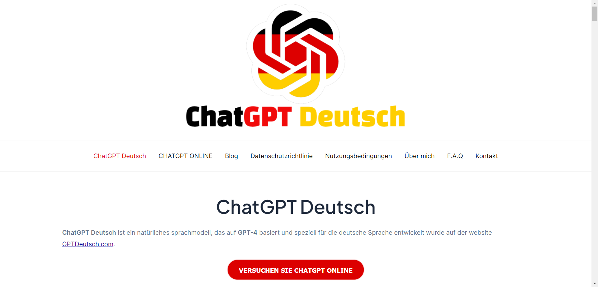 ChatGPT Deutsch / Chatbots / Best Tools - GoGetGPT.com