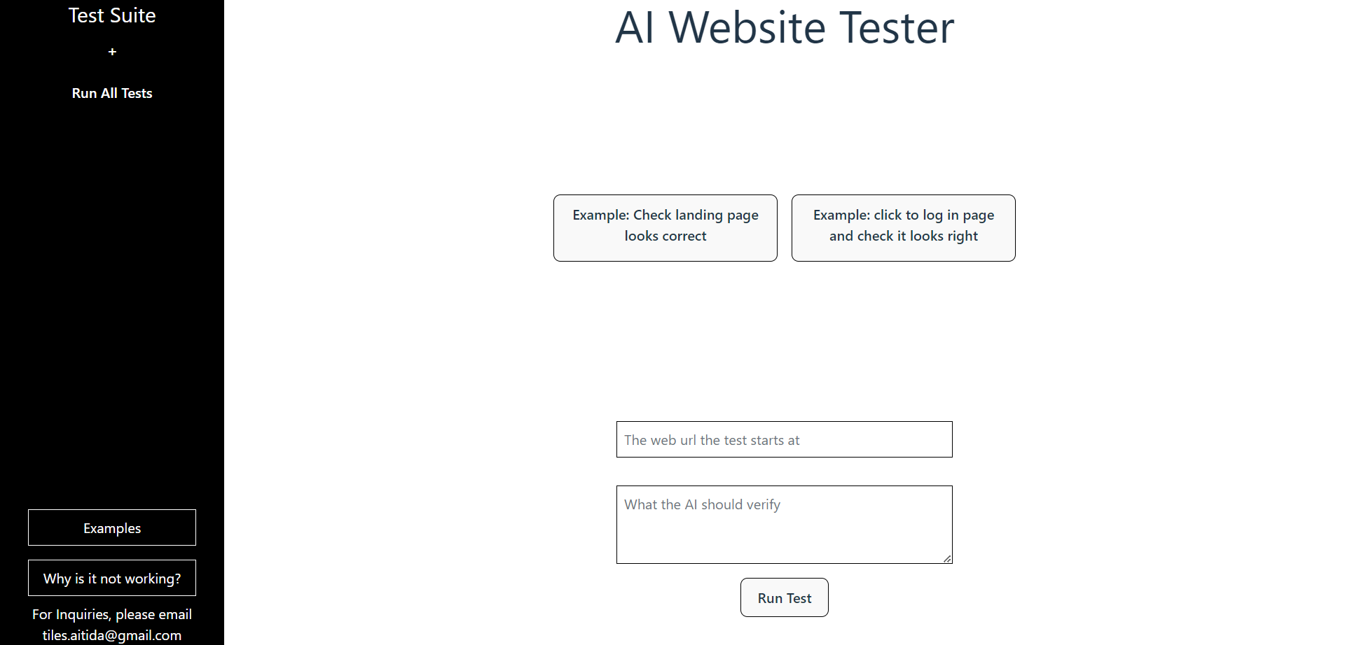 Aitida Test Suite