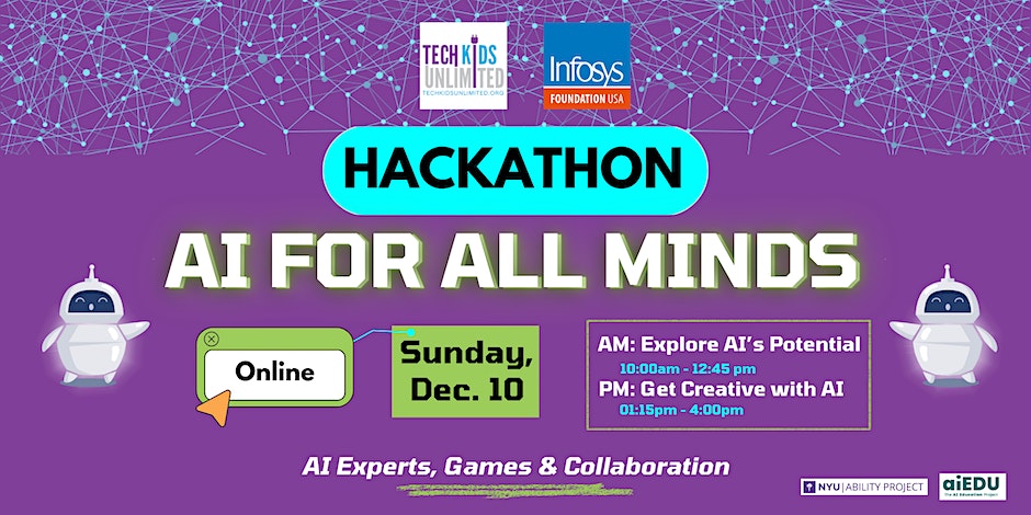 AI For All Minds Hackathon: ONLINE
