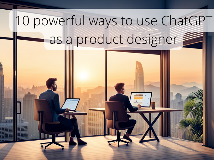10 powerful ways to use ChatGPT as a product designer