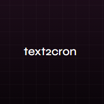 Text to Cron