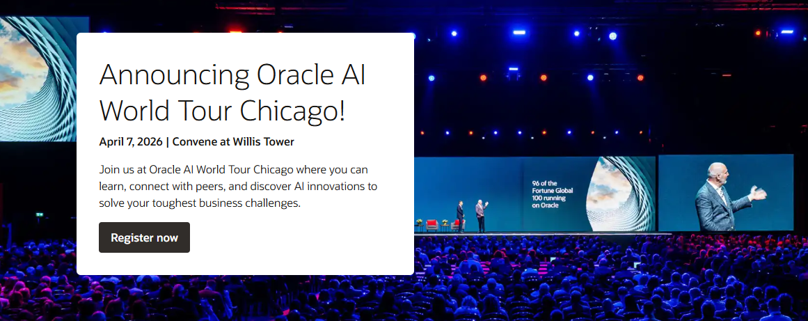 Oracle AI World Tour Chicago