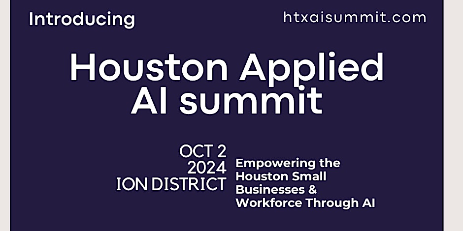 Houston Applied AI Summit