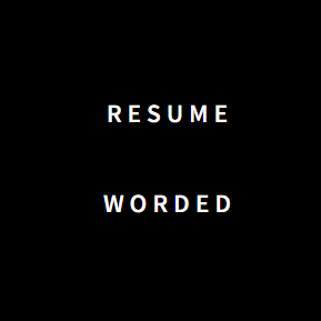Resume Worded