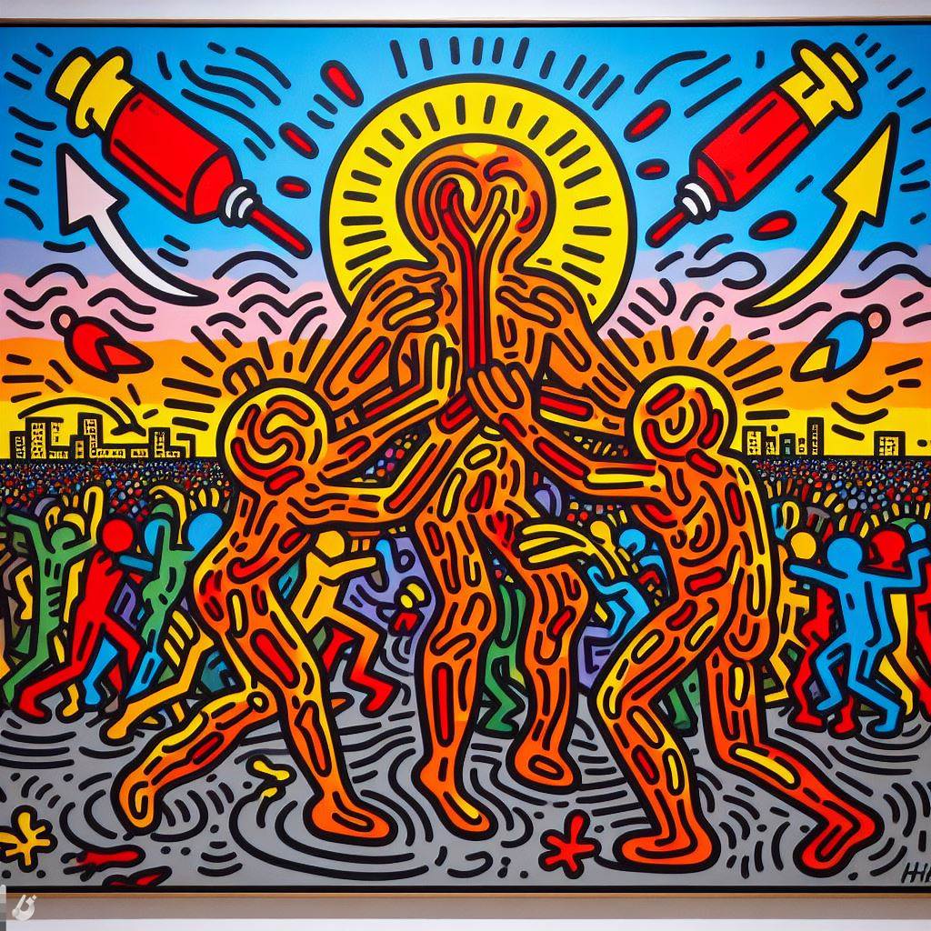 AI's Role in Completing Keith Haring's 