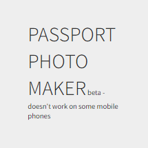Passport Photo Maker