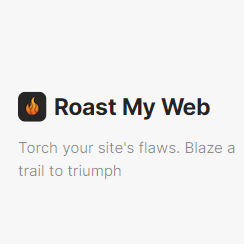 Roast My Web