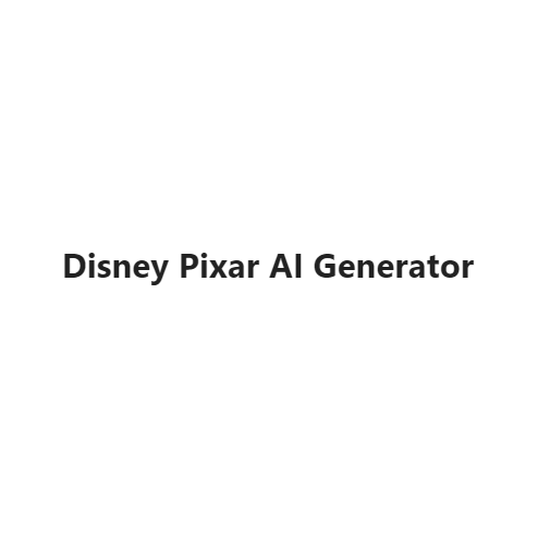 Disney Pixar AI Image Generator