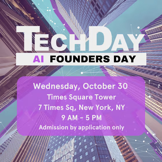 TechDay AI Founders Day