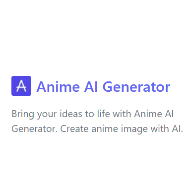 Anime AI Generator