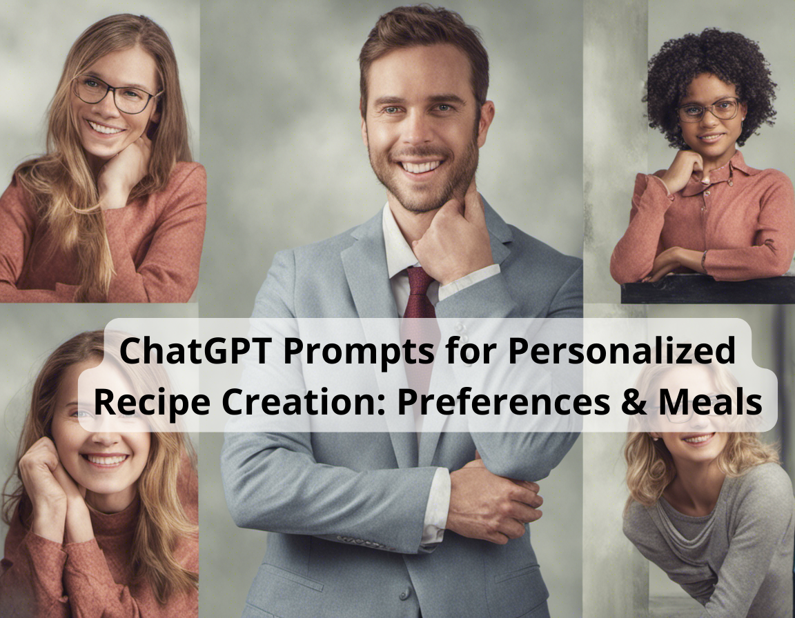 ChatGPT Prompts for Personalized Recipe Creation: Preferences & Meals