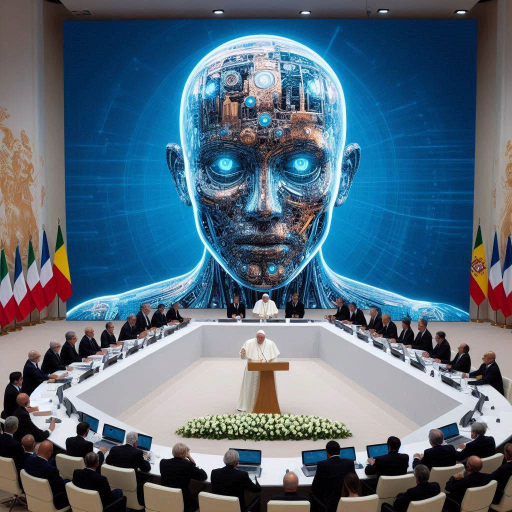 Pope Francis Warns G7 Leaders About the Dangers of Artificial Intelligence