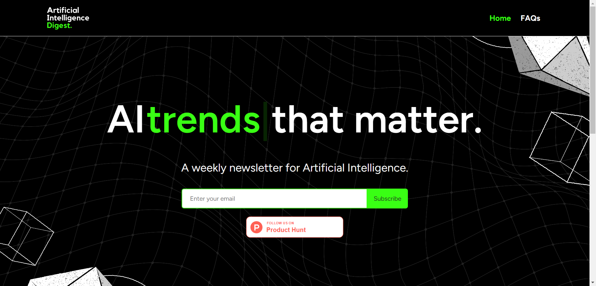 Artificial Intelligence Digest