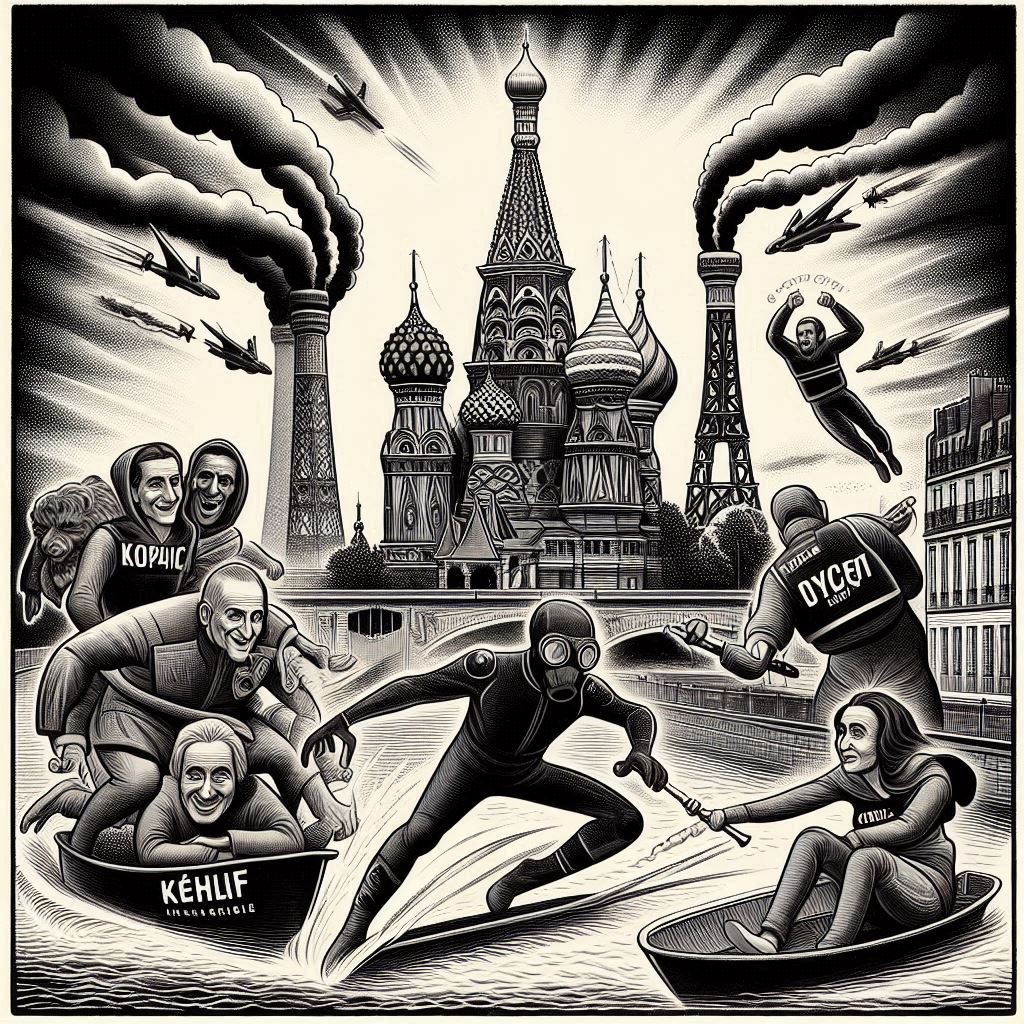 Russian Disinformation Targets Paris and Amplifies Khelif Debate to Undermine the Olympics