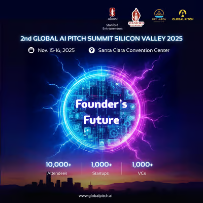 Global AI Pitch Summit 2025-Co-host by Stanford Entrepreneurs & Stanford Founders & BFC