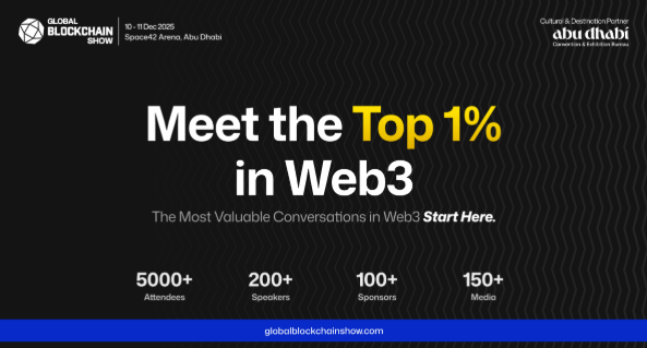 Block your dates for The Global Blockchain Show 2025 hosted by VAP Group in Abu Dhabi