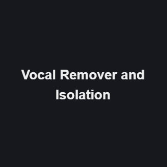 Vocal Remover