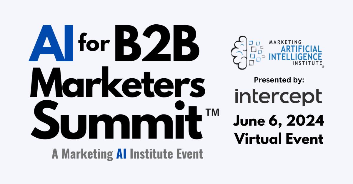 The AI for B2B Marketers Summit