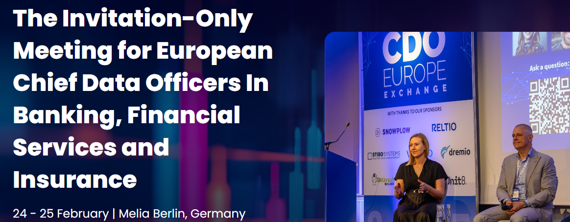 Chief Data Officer Exchange – Financial Services EU