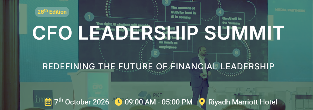CFO Leadership Summit KSA 2026