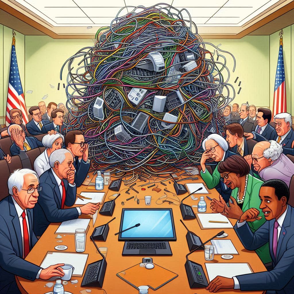 Democrats and Republicans in the AI Arms Race