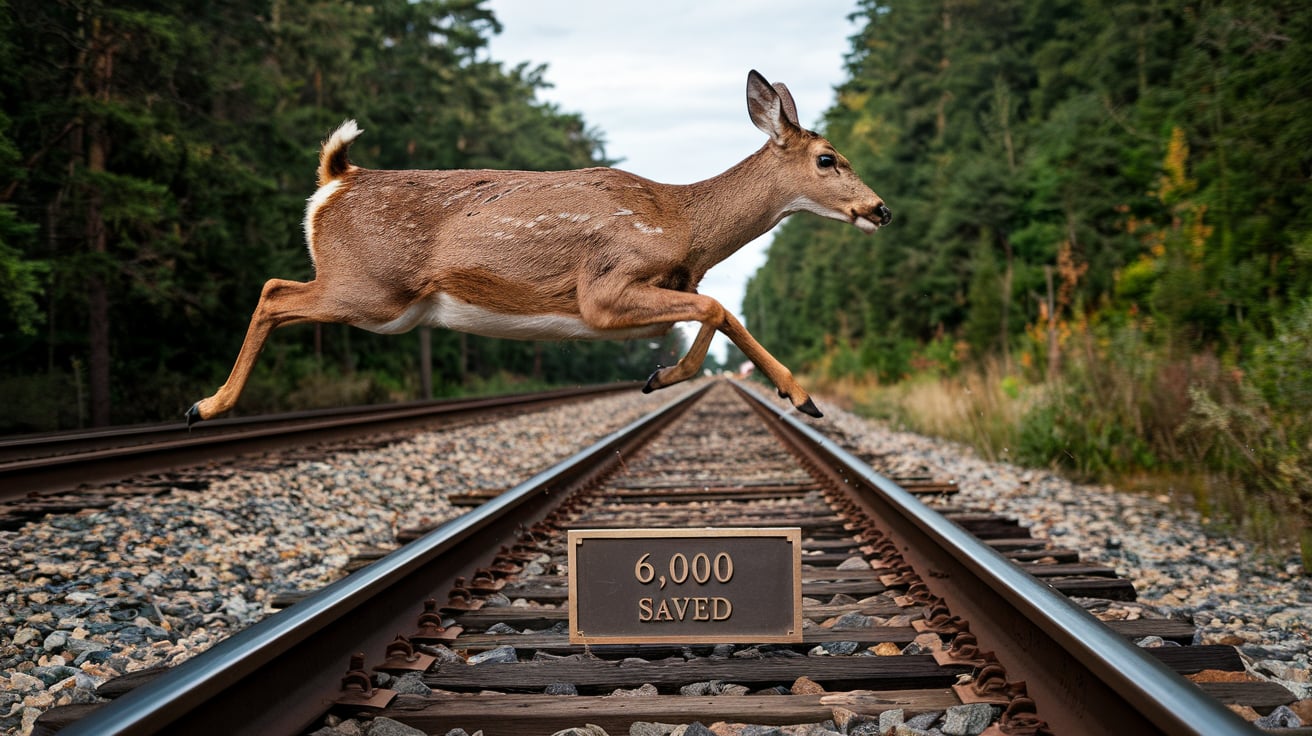 U.K. Railway Operators Deploy AI-Powered Deer Detection System to Prevent Track Incursions