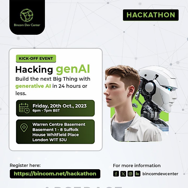 Hacking genAI - Bincom Hackathon - London