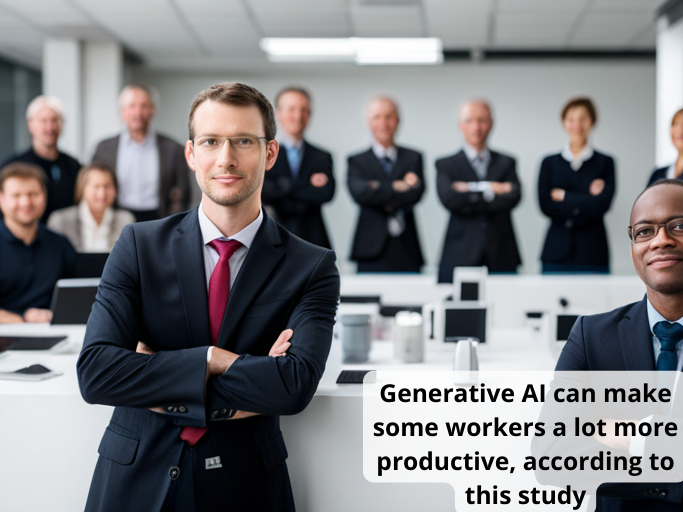 Generative AI can make some workers a lot more productive, according to this study