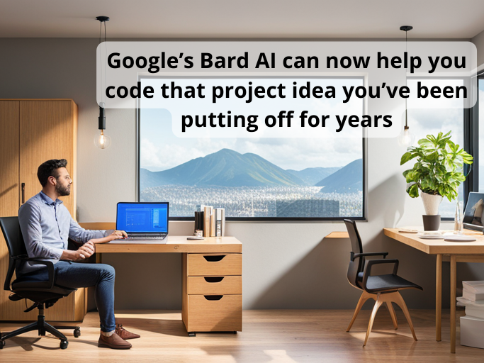 Google’s Bard AI can now help you code that project idea you’ve been putting off for years