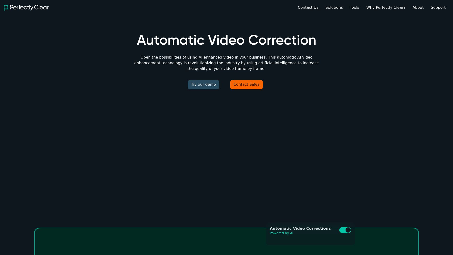 Perfectly Clear Video