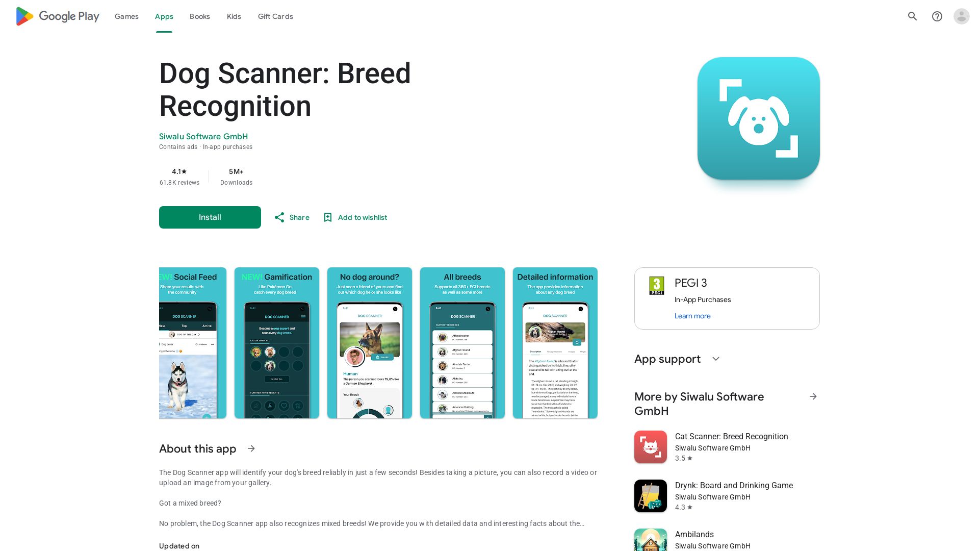 Dog Scanner