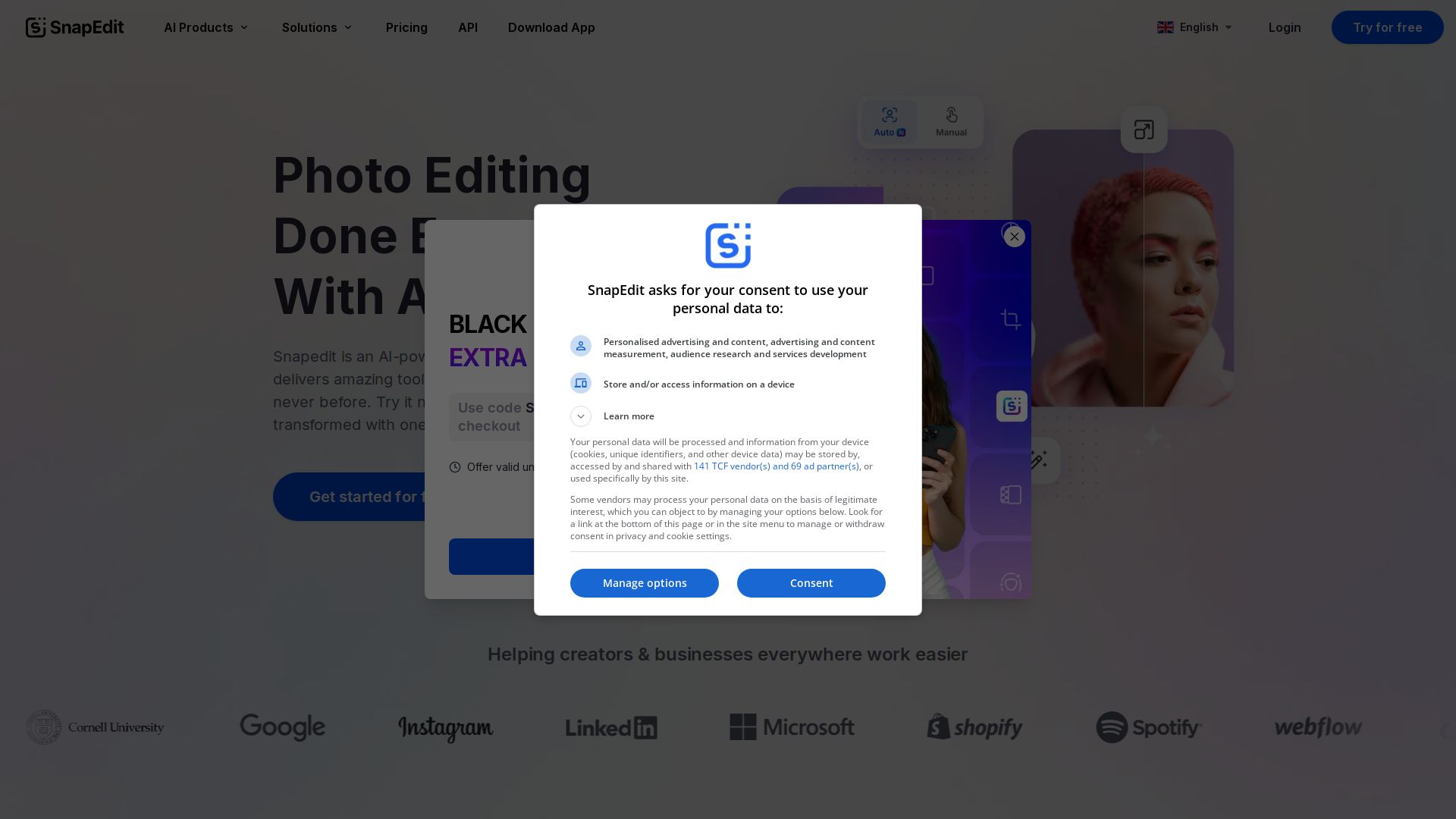 SnapEdit - All-in-one AI Photo Editor