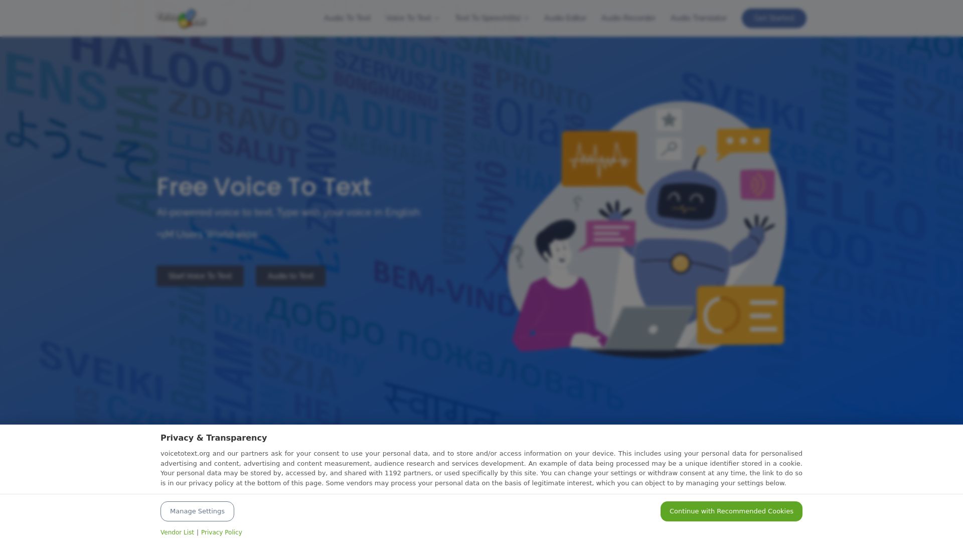 Voice to Text