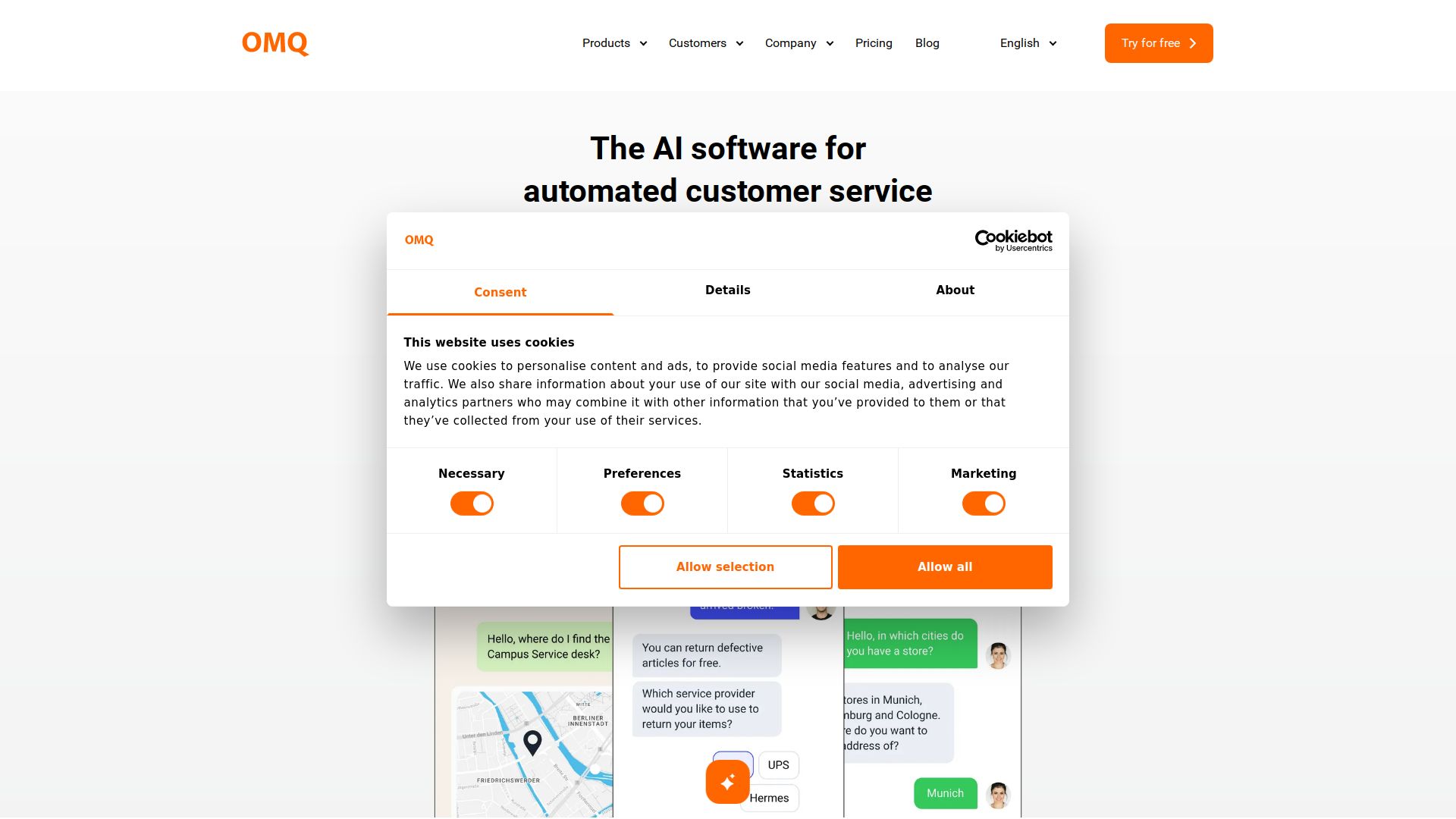 OMQ Chatbot