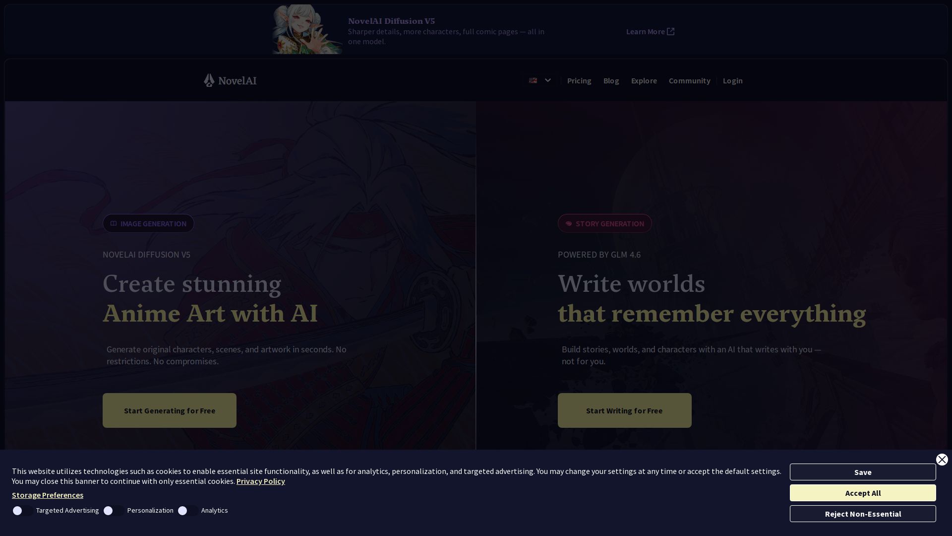 NovelAI
