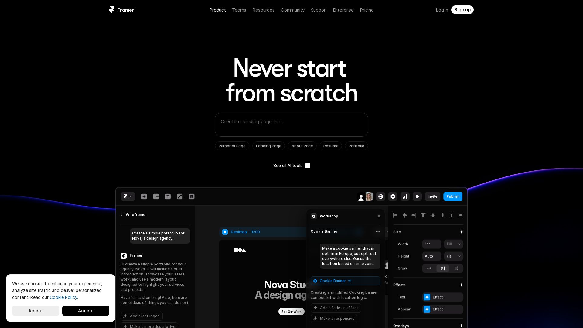 Framer AI