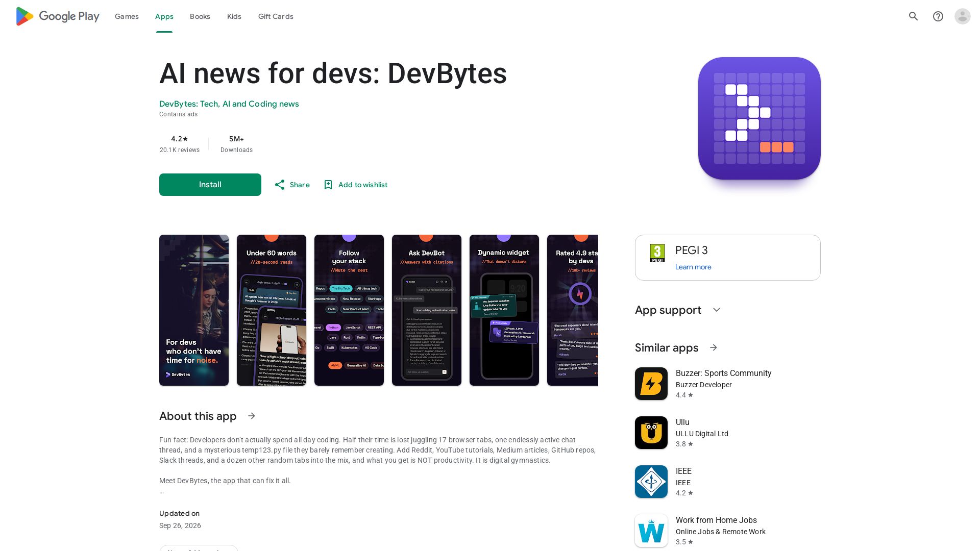 DevBytes