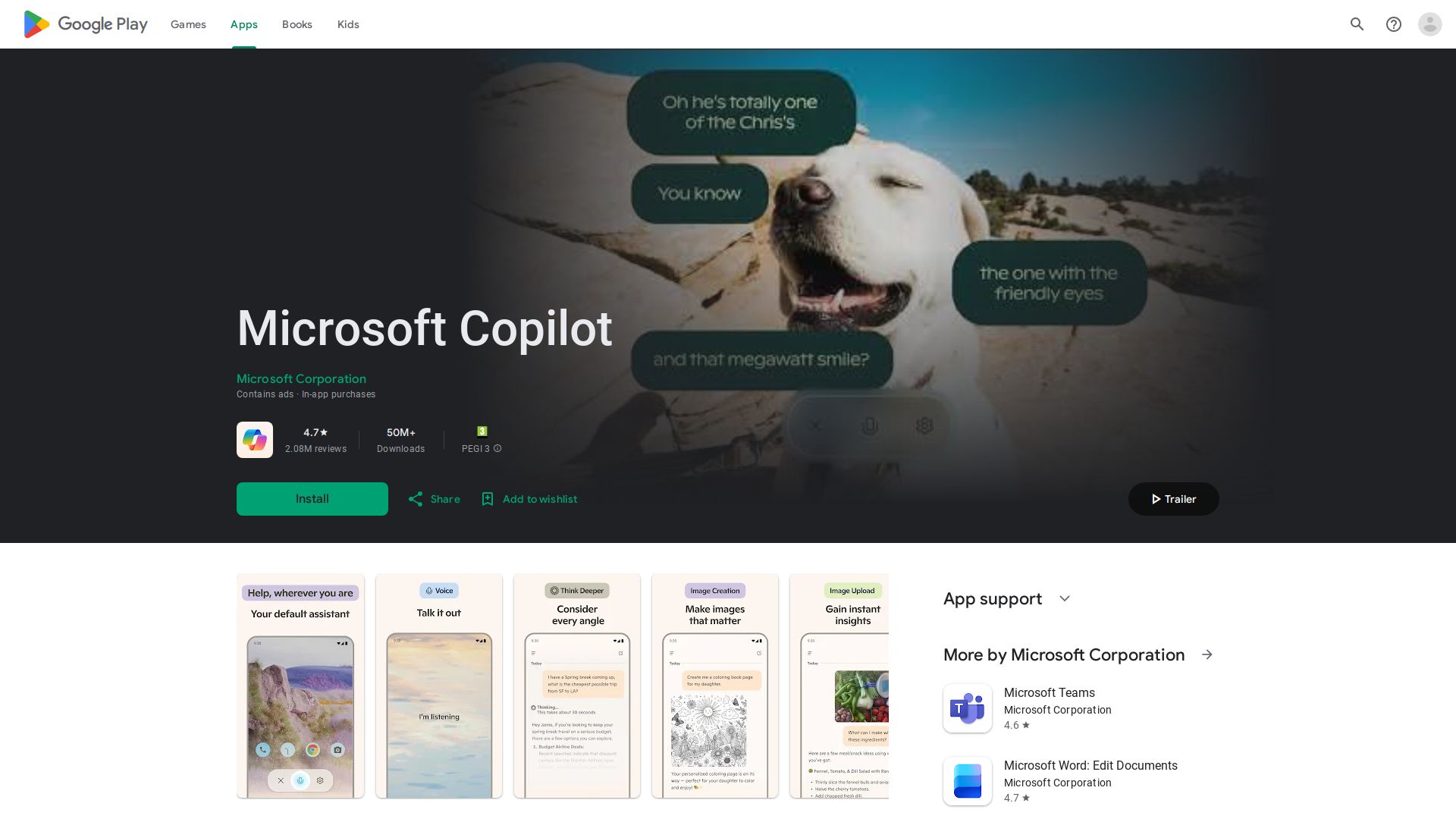 Microsoft Copilot for Android