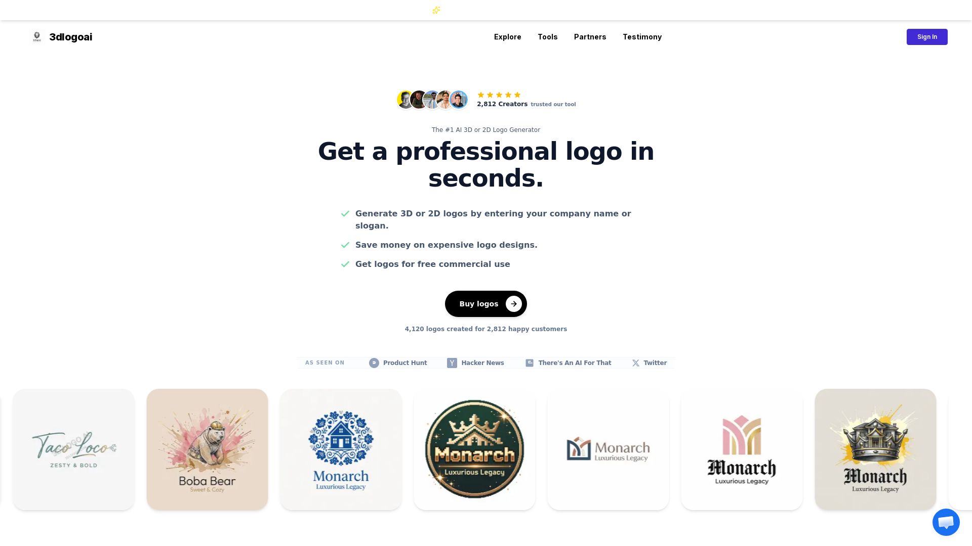 3DLogoAI