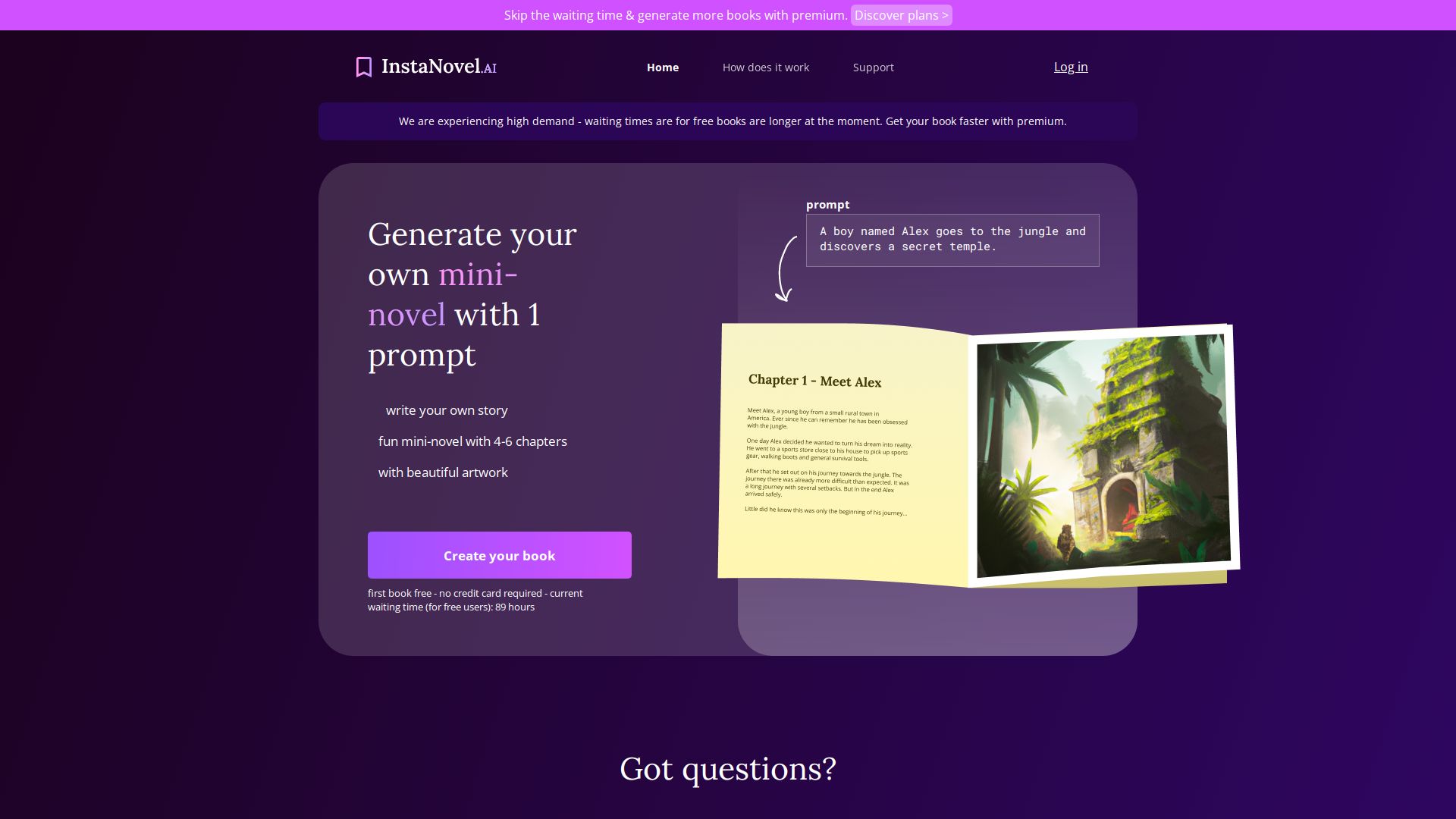 InstaNovel AI