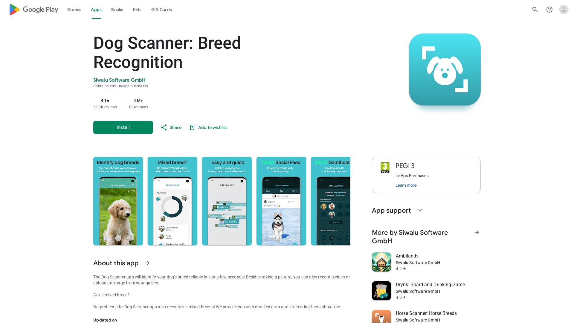 Dog Scanner