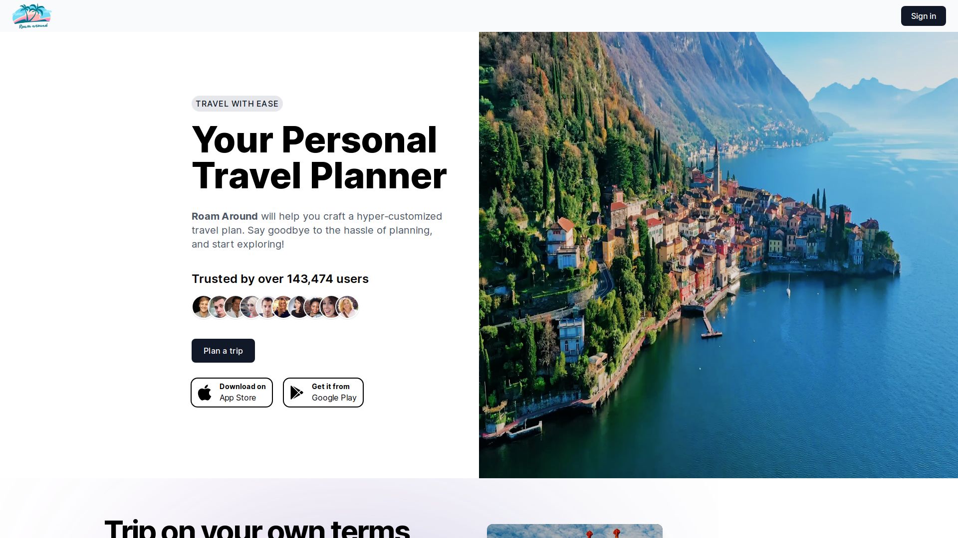 Roam Around App