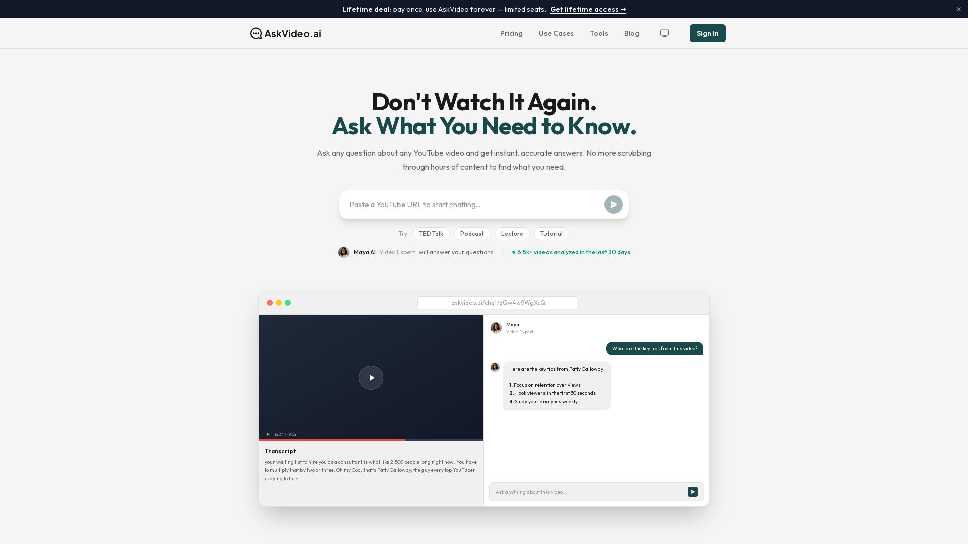 AskVideo.ai