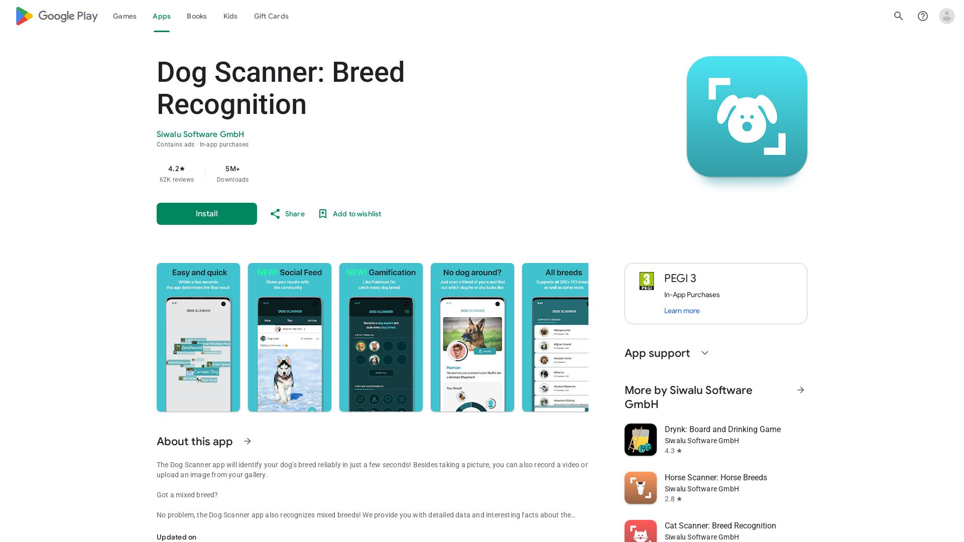Dog Scanner