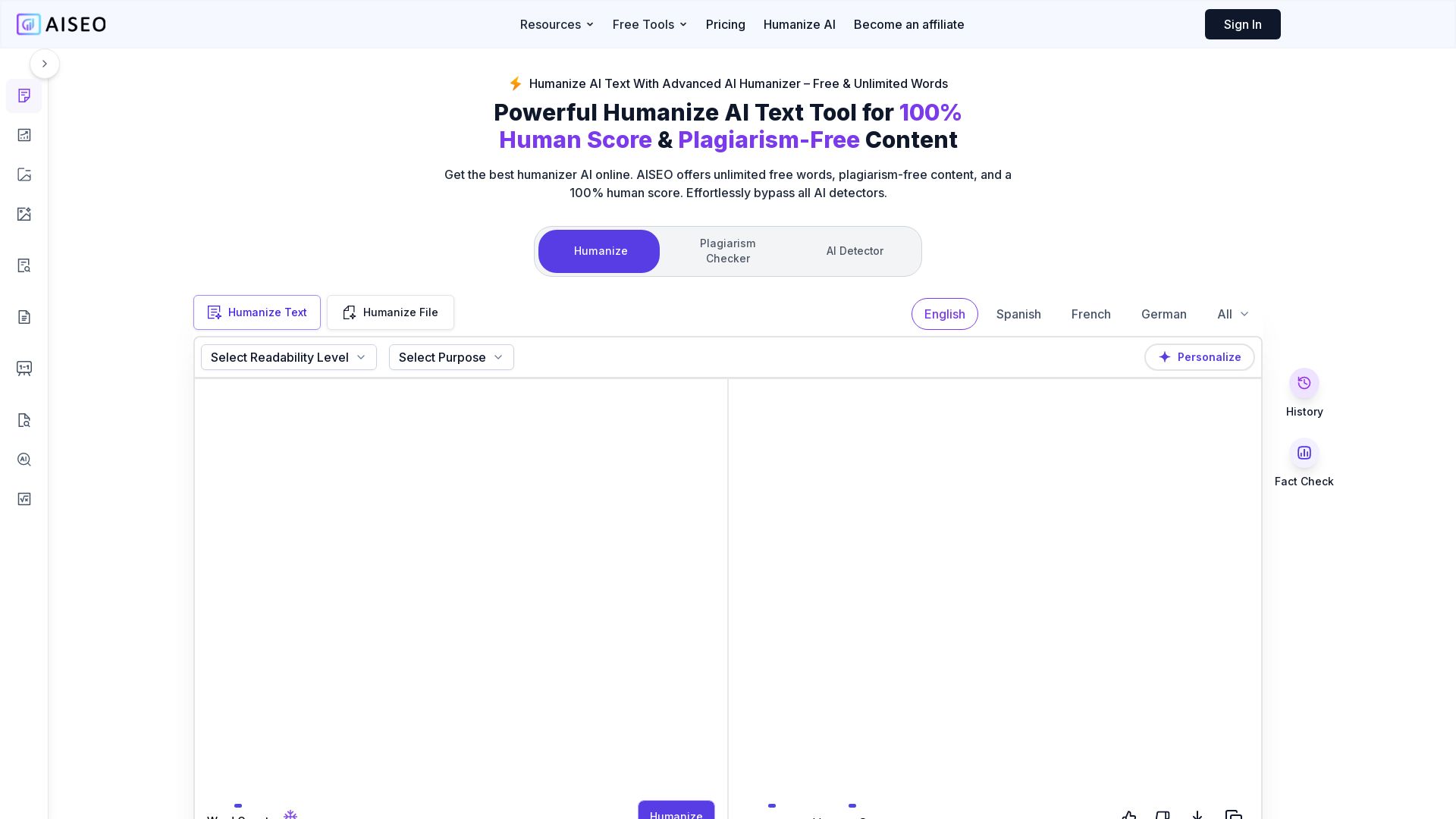 AISEO humanizer